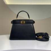 Fendi Peekaboo ISeeU Handbag Black 20cm - 3