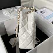 Chanel Medium Hobo Bag White - 5