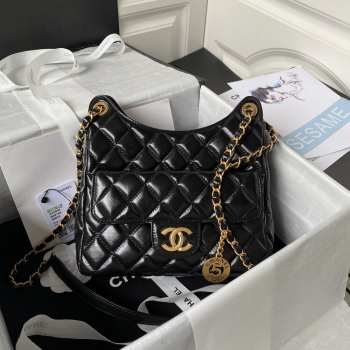 Chanel Medium Hobo Bag Black