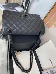 Chanel Flap Caviar Bag with Black Hardware 25cm - 2