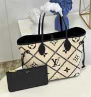 Louis Vuitton Neverfull MM M46040 White 31cm - 3