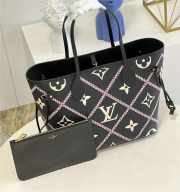 Louis Vuitton Neverfull MM M46040 Black 31cm - 5