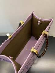 Fendi Tote Bag Purple 35cm - 3