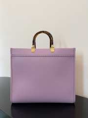 Fendi Tote Bag Purple 35cm - 2