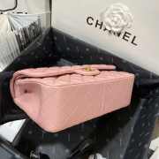 Chanel Classic Flap Bag Pink With Gold Hardware 30cm - 6