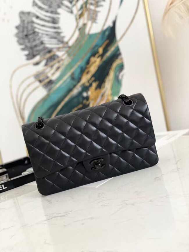 Chanel Medium Flap Bag with Black Hardware - 1