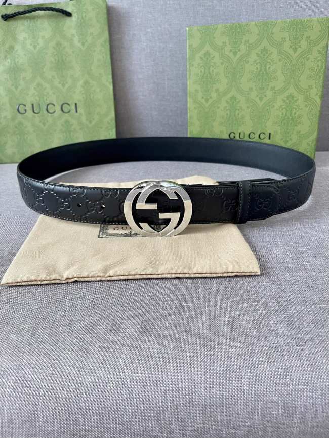 Gucci Leather Belt 005 - 1