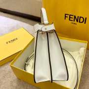 Fendi Peekaboo ISeeU Medium Bag White - 4