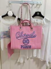 Chanel Large Shopping Bag in Pink - 6