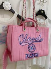 Chanel Large Shopping Bag in Pink - 5