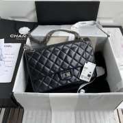 Chanel 2.55 Flap Bag with Silver Hardware 28cm - 1