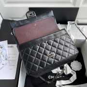 Chanel 2.55 Flap Bag with Silver Hardware 28cm - 6