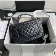 Chanel 2.55 Flap Bag with Silver Hardware 28cm - 4