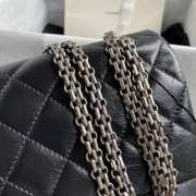 Chanel 2.55 Flap Bag with Silver Hardware 28cm - 2