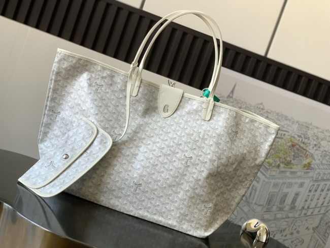 Goyard Large Tote Bag White 40cm - 1