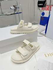 Dior Slide in White - 5