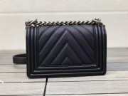 Chanel Leboy Bag in Black 20cm - 4