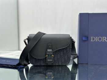 Dior Mini Saddle Bag with Strap 01