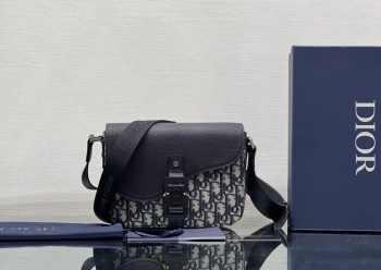 Dior Mini Saddle Bag with Strap 02