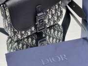 Dior Mini Saddle Bag with Strap 02 - 2