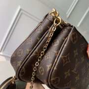 Louis Vuitton Multi-pochette Bag with Pink Strap - 3