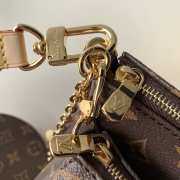 Louis Vuitton Multi-pochette Bag with Pink Strap - 6