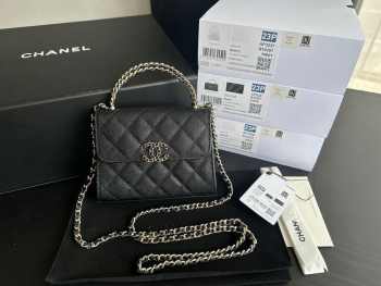 Chanel Clutch with Chain in Black