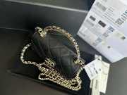 Chanel Clutch with Chain in Black - 6