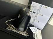 Chanel Clutch with Chain in Black - 5