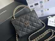 Chanel Clutch with Chain in Black - 3