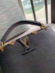 Louis Vuitton Capucines Mini Bag M56669 in Black - 2