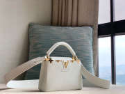 Louis Vuitton Capucines Mini Bag M56669 in White - 5