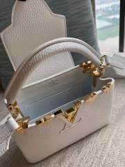 Louis Vuitton Capucines Mini Bag M56669 in White - 2