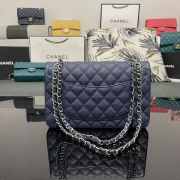 Chanel Medium Flap Bag with Silver Hardware - 3