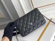 Chanel WOC Caviar Bag in Black - 5