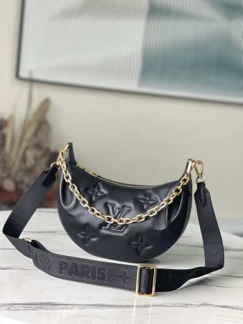 Louis Vuitton Over The Moon Bag in Black M59799