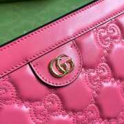 Gucci GG Matelassé Bag in Pink 26cm - 2