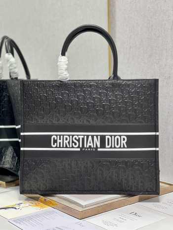 Dior Large Book Tote Bag in Black