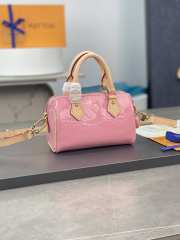 Louis Vuitton Nano speedy Bag in Pink  - 1