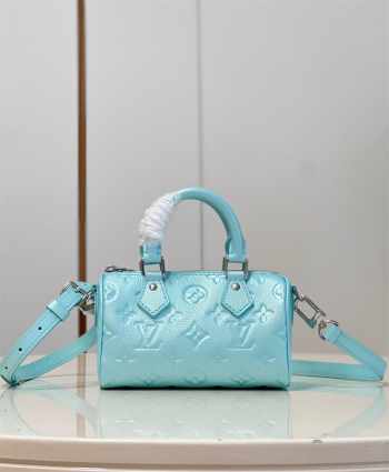 Louis Vuitton Nano Speedy Bag in Blue M82342