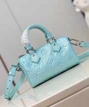 Louis Vuitton Nano Speedy Bag in Blue M82342 - 5