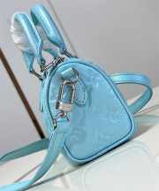 Louis Vuitton Nano Speedy Bag in Blue M82342 - 3