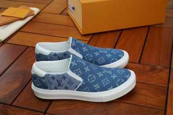 Louis Vuitton Trocadero Slip On Sneakers 