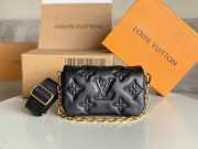 Louis Vuitton Wallet on Strap in Black M81398 - 1