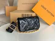 Louis Vuitton Wallet on Strap in Black M81398 - 2