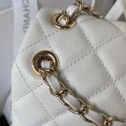 Chanel Backpack in White - 3