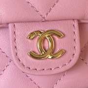 Chanel Small Backpack in Pink  - 2