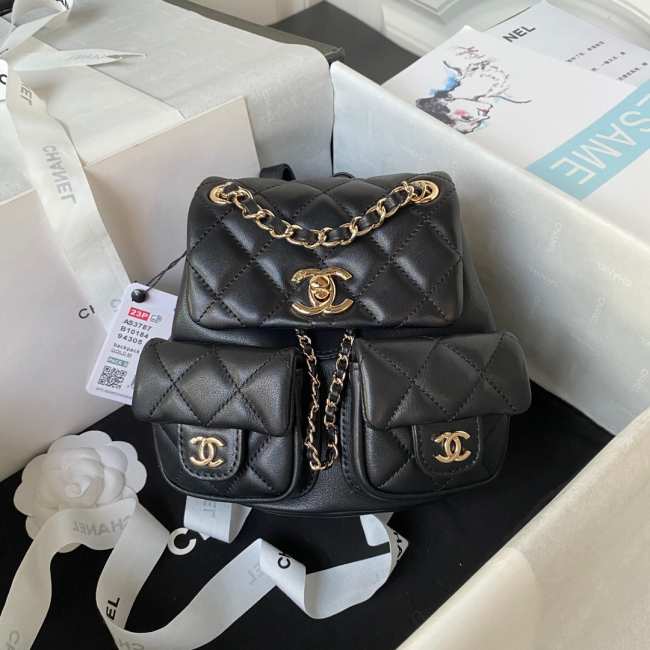 Chanel Small Backpack in Black - 1