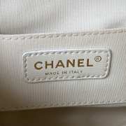 Chanel Small Backpack in White - 2