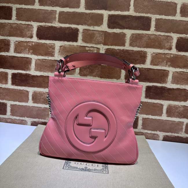 Gucci Blondie Small Tote Bag in Pink 30cm - 1